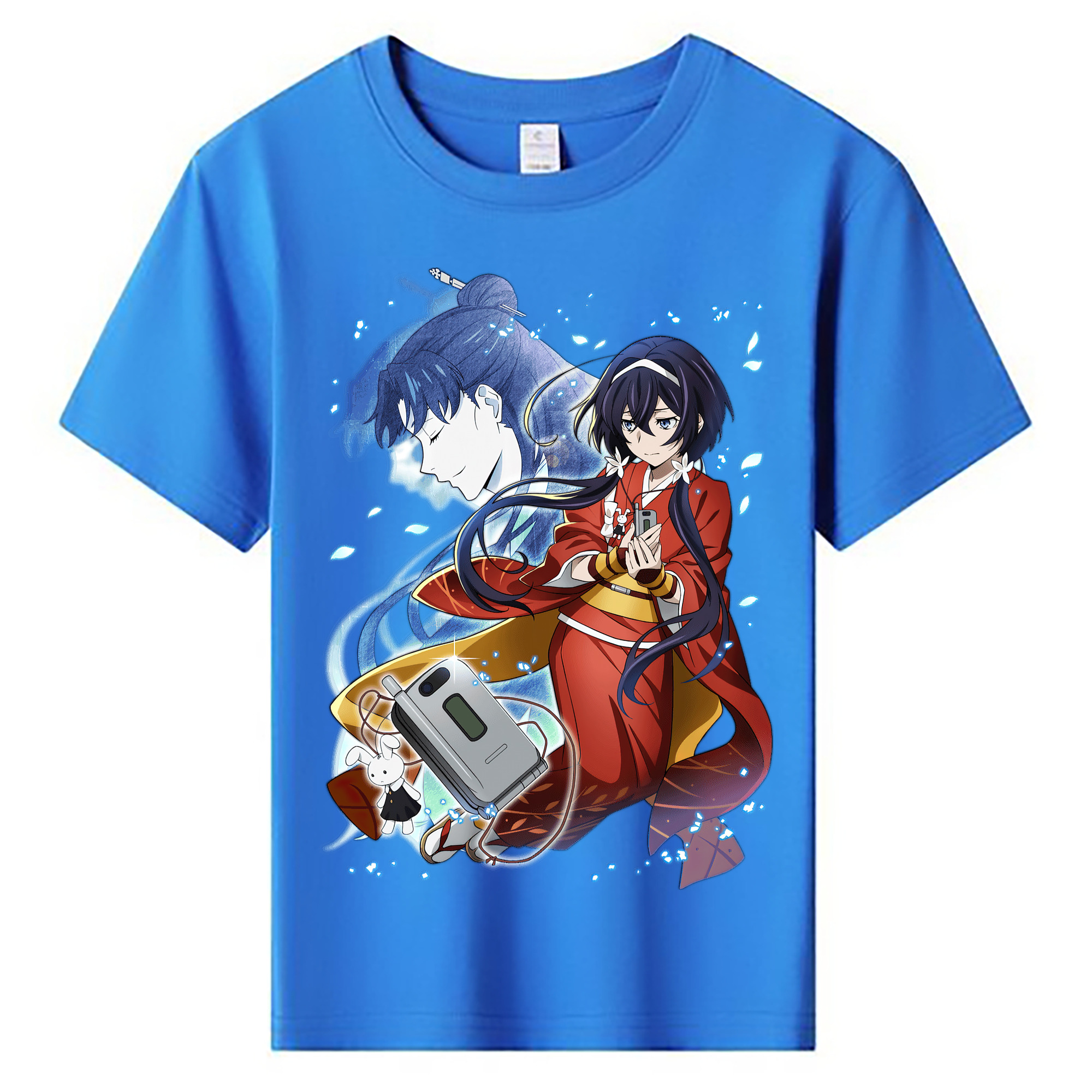 （画像用） 文豪ストレイドッグス Bungo Stray Dogs 綿100％キッズTシャツ（フロントプリント）